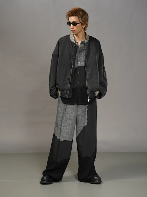 UNISEX》Prime-Over Vintage Like Nylon MA-1 Bomber Jacket/プライム