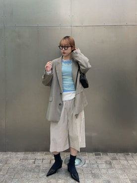 「MAISON SPECIAL（メゾンスペシャル）のアイテム（ジャケット/アウター）」を使った、MAISON SPECIALさん（レディース・159cm）の冬コーディネート