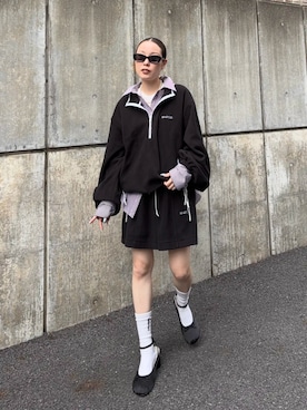 「MAISON SPECIAL（メゾンスペシャル）のアイテム（シャツ/ブラウス）」を使った、MAISON SPECIALさん（レディース・157cm）の夏コーディネート