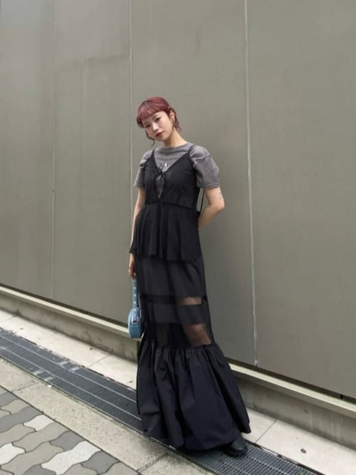 MAISON SPECIAL（メゾンスペシャル）の「Dot Pattern Tulle One-piece 