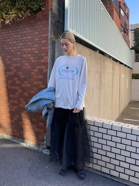 MAISON SPECIALさん（レディース・173cm）の冬コーディネート