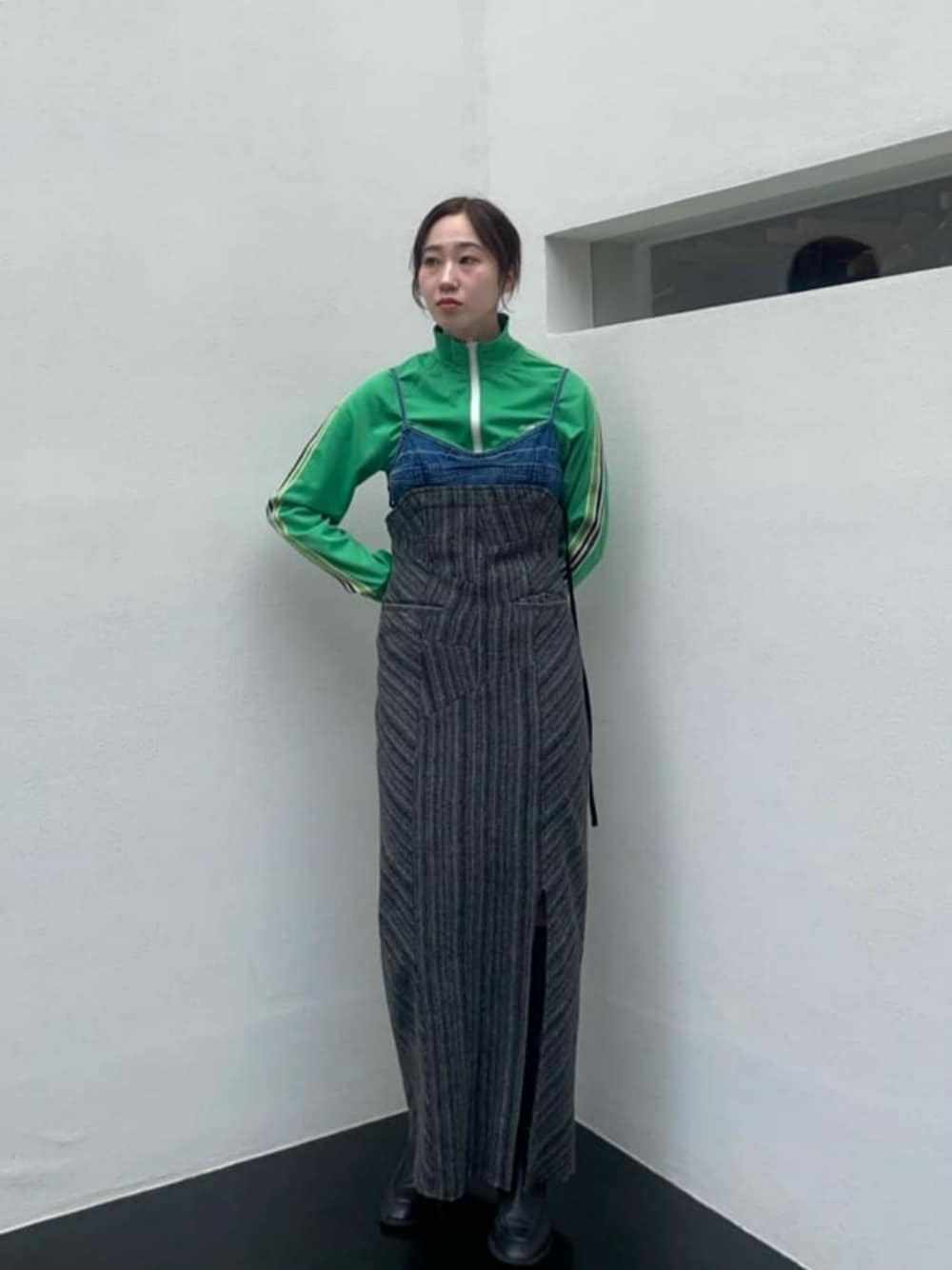 MAISON SPECIAL（メゾンスペシャル）の「Side Line Jersey Tops