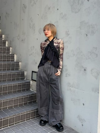 MAISON SPECIAL（メゾンスペシャル）の「Camouflage Mesh Fabric Inner