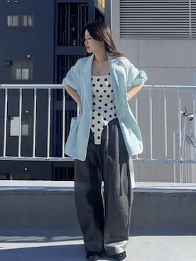 MAISON SPECIALさん(レディース・163cm)の春コーディネート