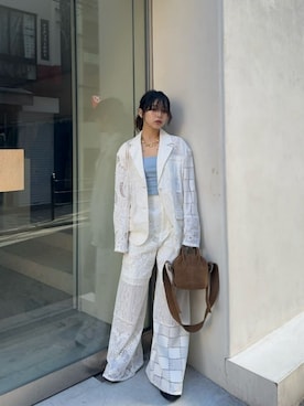 「MAISON SPECIAL（メゾンスペシャル）のアイテム（ジャケット/アウター）」を使った、MAISON SPECIALさん（レディース・160cm）の冬コーディネート