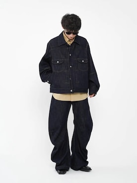 「MAISON SPECIAL（メゾンスペシャル）のアイテム（シャツ/ブラウス）」を使った、MAISON SPECIALさん（メンズ・176cm）の夏コーディネート