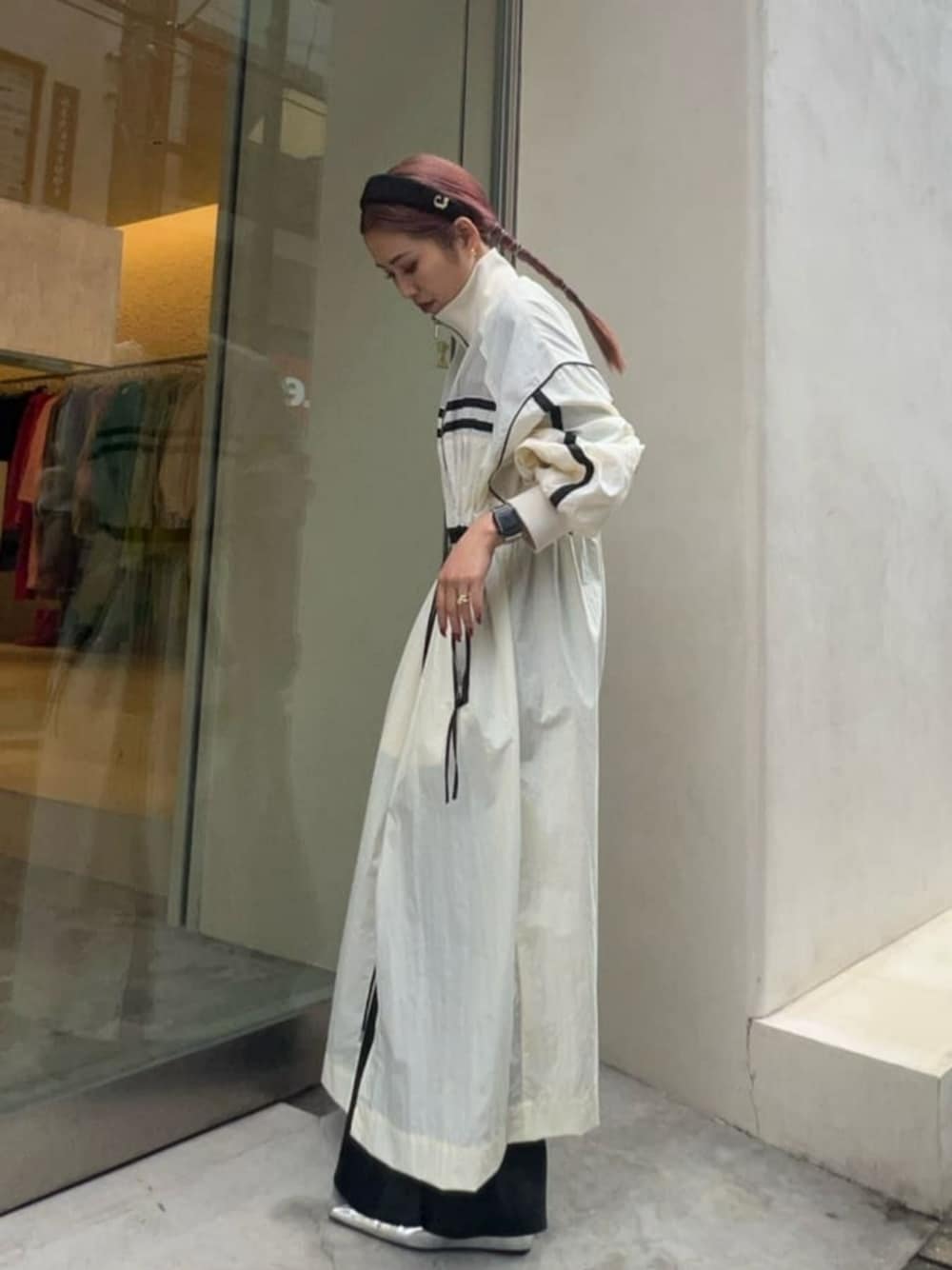 値下げ【完売品】MAISON SPECIAL /サイドライントラックドレスコート MAISON SPECIAL(メゾンスペシャル)｜Side Line Track Dress Coat