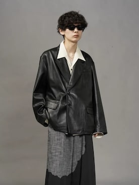 「メンズファッション」｜MAISON SPECIALさん（メンズ・176cm）の秋コーディネート