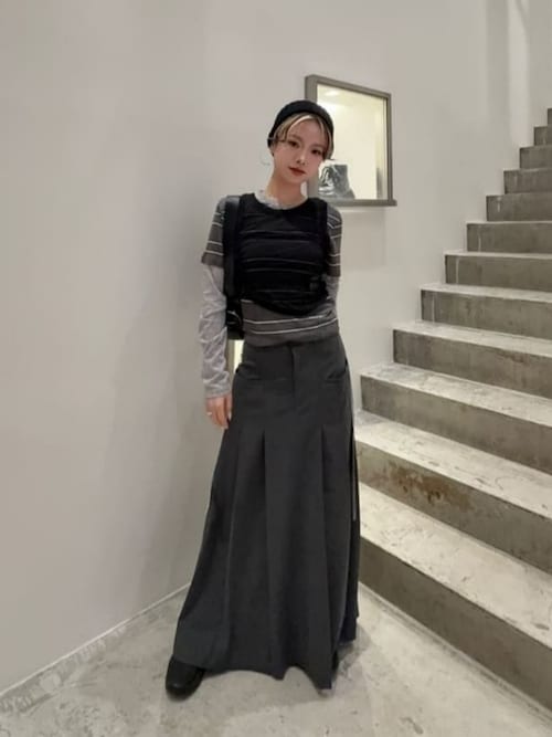 メゾン スペシャル ロングスカート MAISON SPECIAL メゾンスペシャル