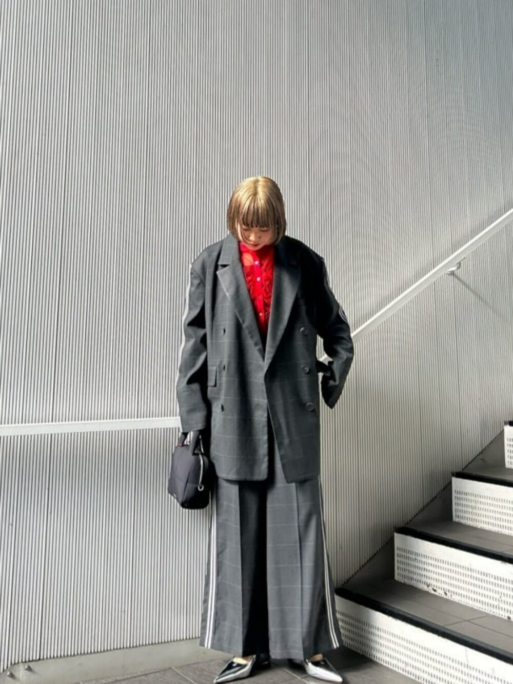 ジャケット・アウター MAISON SPECIAL Side Line OverSize Jacket MAISON SPECIAL（メゾンスペシャル）の「Side Line Over Size