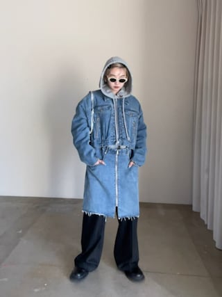 MAISON SPECIAL（メゾンスペシャル）の「Sweat Damage Hoodie