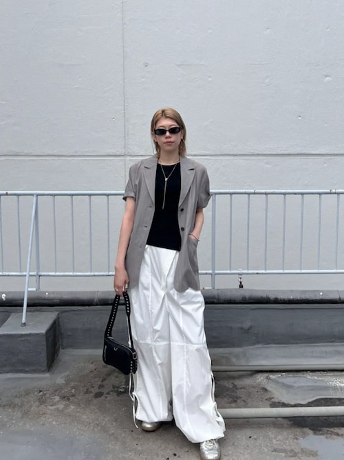 ハーフスリーブシアージャケット Half Sleeve Sheer Jacket ハーフスリーブシアージャケット Half Sleeve Sheer Jacket