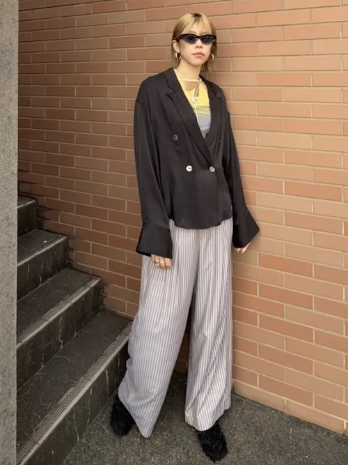 MAISON SPECIAL（メゾンスペシャル） tシャツ Photo Collage Mesh Tops