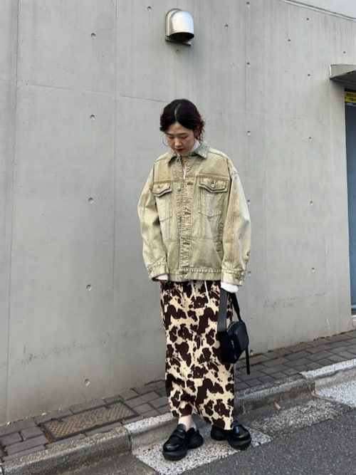 Oversize Colored Denim Jacket/オーバーサイズカラーデニム