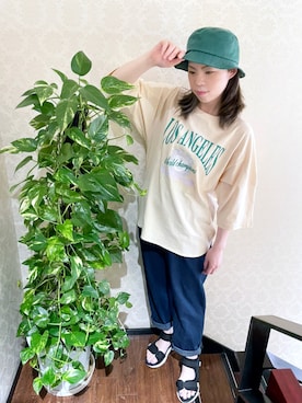 「Ruben（ルーベン）のアイテム」を使った、polcadotさん（レディース・163cm）の秋コーディネート