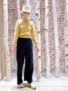 「Ruben（ルーベン）のアイテム」を使った、polcadotさん（レディース・169cm）の春コーディネート