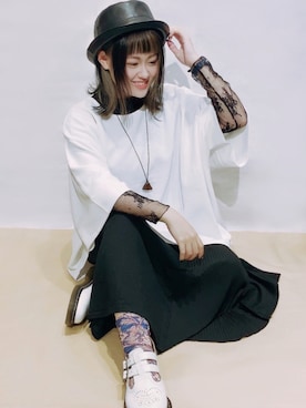 「Ruben（ルーベン）のアイテム」を使った、polcadotさん（レディース・163cm）の秋コーディネート