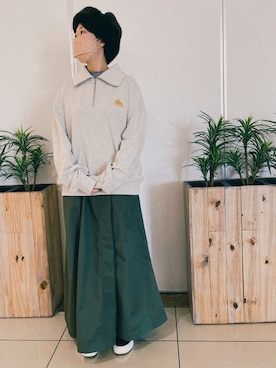 「Ruben（ルーベン）のアイテム」を使った、polcadotさん（レディース・167cm）の冬コーディネート