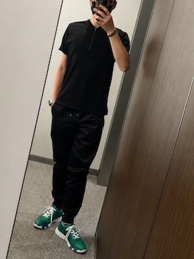「HERMES（エルメス）のアイテム（アクセサリー）」を使った、ポ メ 男 ち ゃ ん 🐶さん（メンズ・176cm）の夏コーディネート