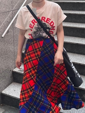 「USEDo（ユーズド）のアイテム」を使った、nico0101sayonaraさん（レディース・156cm）の春コーディネート