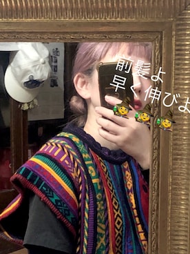 「USEDo（ユーズド）のアイテム（トップス）」を使った、nico0101sayonaraさん（レディース・156cm）の冬コーディネート