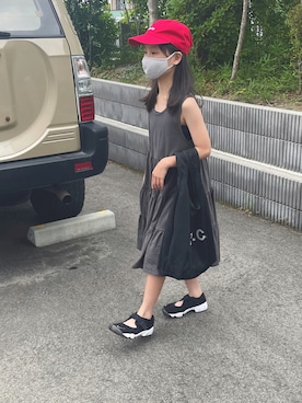 「ADAM ET ROPE'（アダムエロペ）のアイテム」を使った、バニージョイ☆さん（キッズ・135cm）の夏コーディネート