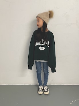 「JOURNAL STANDARD relume（ジャーナルスタンダード　レリューム）のアイテム」を使った、バニージョイ☆さん（キッズ・140cm）の冬コーディネート