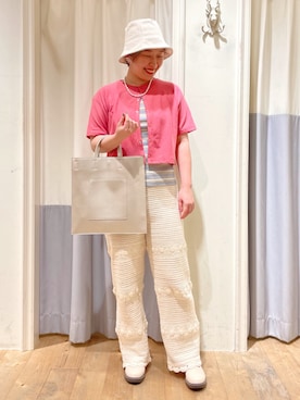 お芋ちゃん🐔🍠さん（レディース・160cm）の春コーディネート