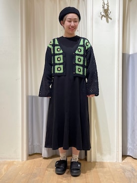 お芋ちゃん🐔🍠さん（レディース・160cm）の春コーディネート