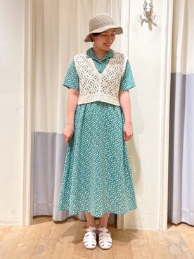 お芋ちゃん🐔🍠さん（レディース・160cm）の春コーディネート