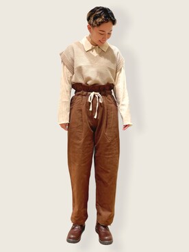 お芋ちゃん🐔🍠さん（レディース・160cm）の秋コーディネート