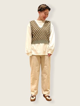 お芋ちゃん🐔🍠さん(レディース・160cm)の秋コーディネート