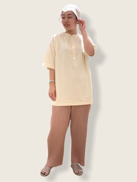 お芋ちゃん🐔🍠さん（レディース・160cm）の夏コーディネート