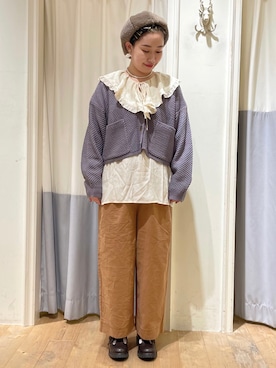 お芋ちゃん🐔🍠さん（レディース・160cm）の冬コーディネート