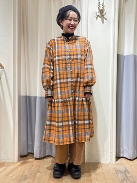 お芋ちゃん🐔🍠さん（レディース・160cm）の冬コーディネート