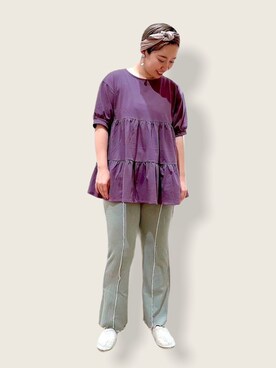 お芋ちゃん🐔🍠さん（レディース・160cm）の夏コーディネート