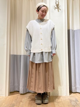 お芋ちゃん🐔🍠さん（レディース・160cm）の春コーディネート