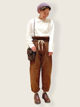 お芋ちゃん🐔🍠さん（レディース・160cm）の秋コーディネート