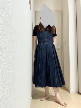 「one way（ワンウェイ）のアイテム（ワンピース/ドレス）」を使った、ちゃんちいさん（レディース・160cm）の秋コーディネート