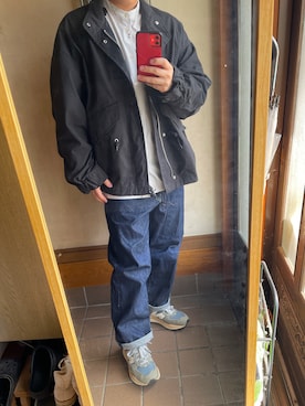 「いいね返し」｜「アイテム（ブルゾン）」を使った、KOHEIさん（メンズ・159cm）の秋コーディネート