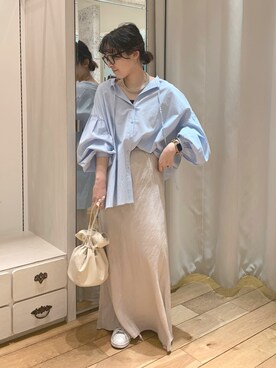 hidemiさん（レディース・154cm）の春コーディネート