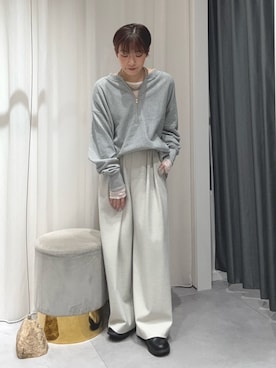 「アイテム（その他アウター）」を使った、hidemiさん（レディース・155cm・20代）の冬コーディネート