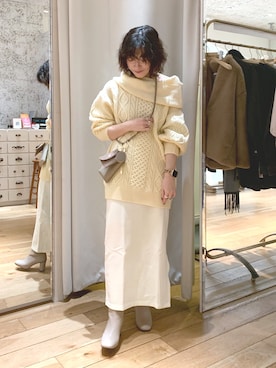 hidemiさん(レディース・154cm)の冬コーディネート