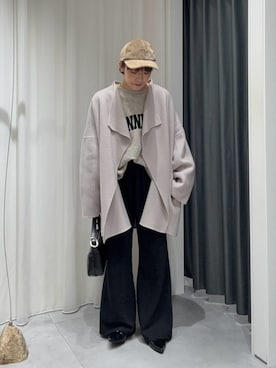 「アイテム（パンプス）」を使った、hidemiさん（レディース・155cm）の秋コーディネート