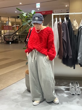 「アイテム（ショルダーバッグ）」を使った、hidemiさん（レディース・155cm）の秋コーディネート