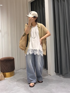 hidemiさん（レディース・155cm）の春コーディネート