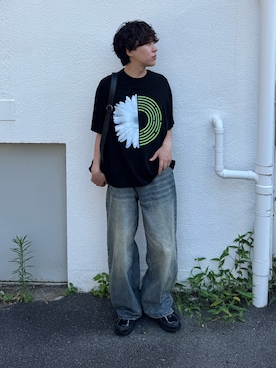 「MONKEY TIME（モンキータイム）のアイテム」を使った、りょうさん（メンズ・165cm）の夏コーディネート