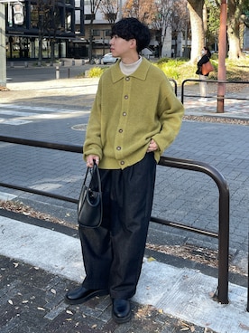 「SINSS（シンス）のアイテム（デニムパンツ）」を使った、りょうさん（メンズ・165cm）の夏コーディネート