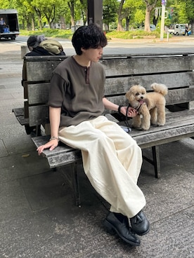 「JOURNAL STANDARD（ジャーナルスタンダード）のアイテム」を使った、りょうさん（メンズ・165cm）の春コーディネート
