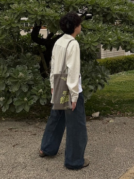 「BIRKENSTOCK（ビルケンシュトック）のアイテム」を使った、りょうさん（メンズ・165cm）の春コーディネート